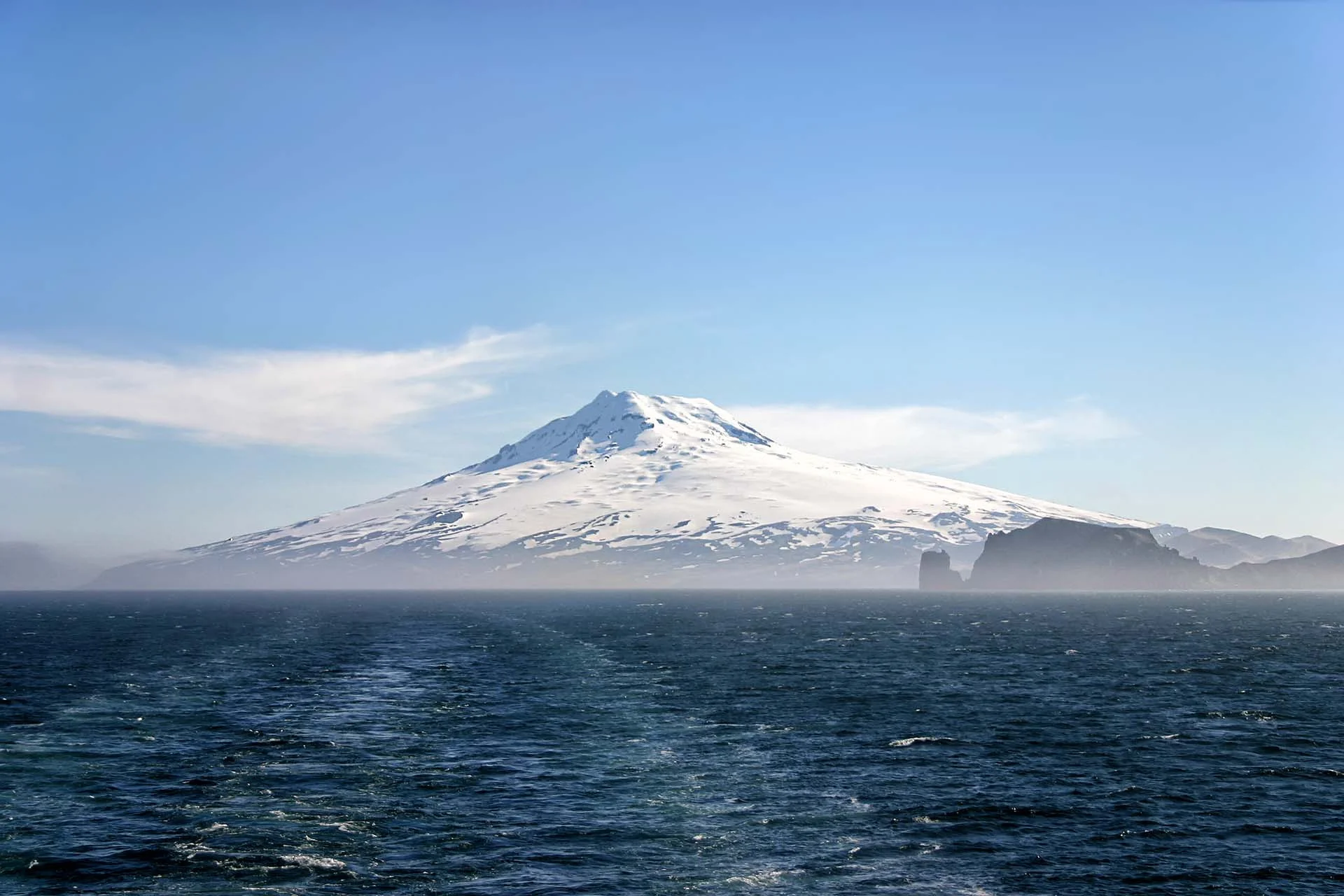 Greenland & High Arctic Expedition Cruise for Women 2027 5 jan-mayen-beerenberg-volcano