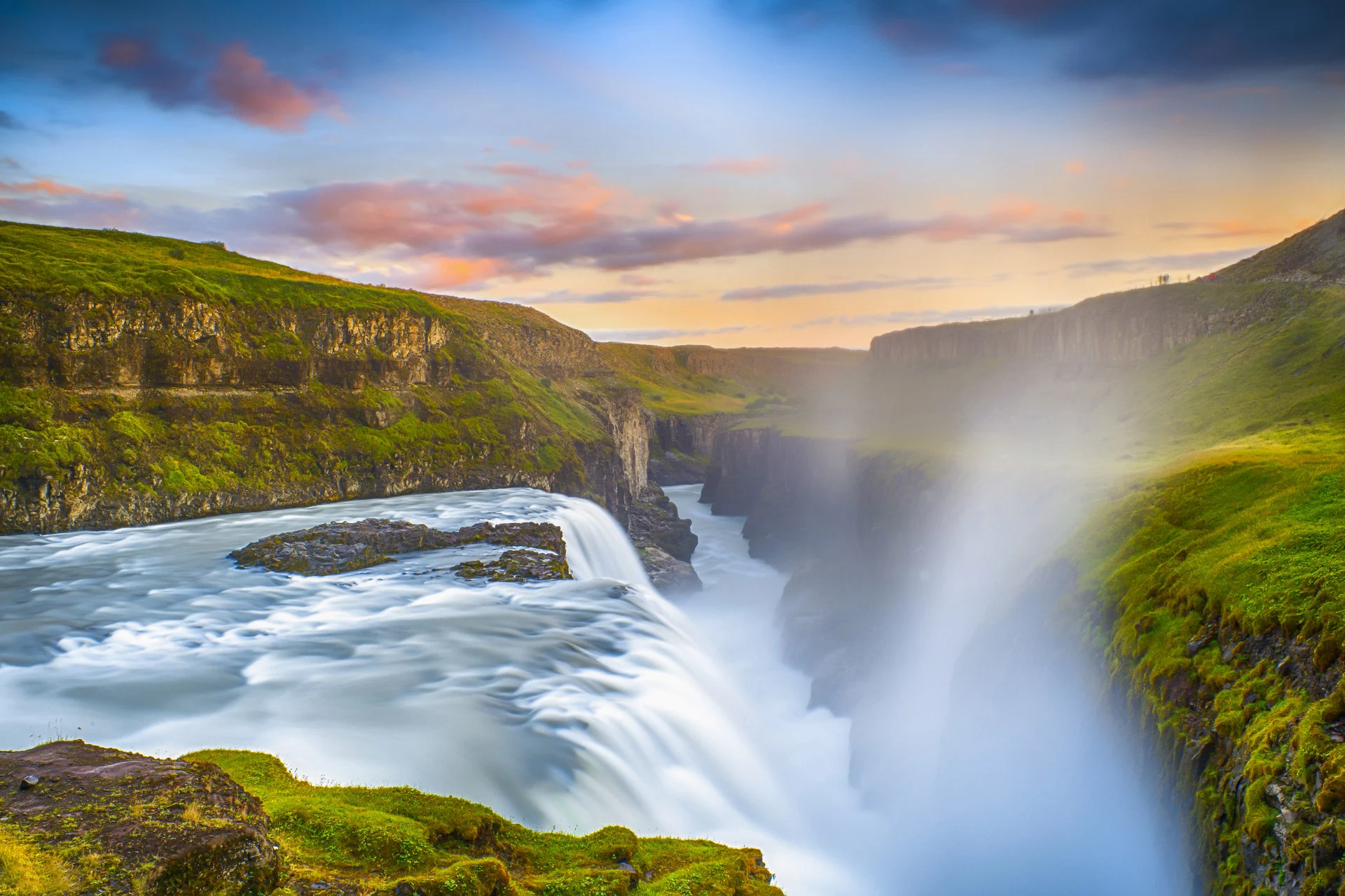 Luxury Iceland Geothermal Escape for Women 6 gullfoss-waterfall