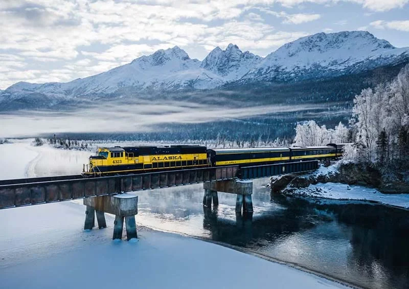 Alaska Railroad’s Snow Train