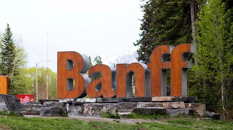 Banff sign