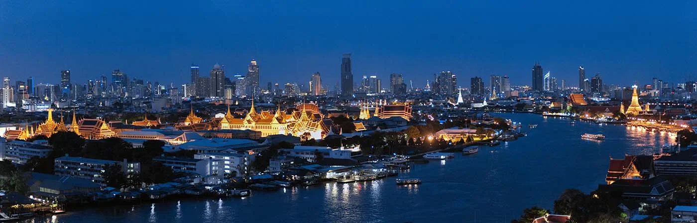 Bangkok Skyline Night
