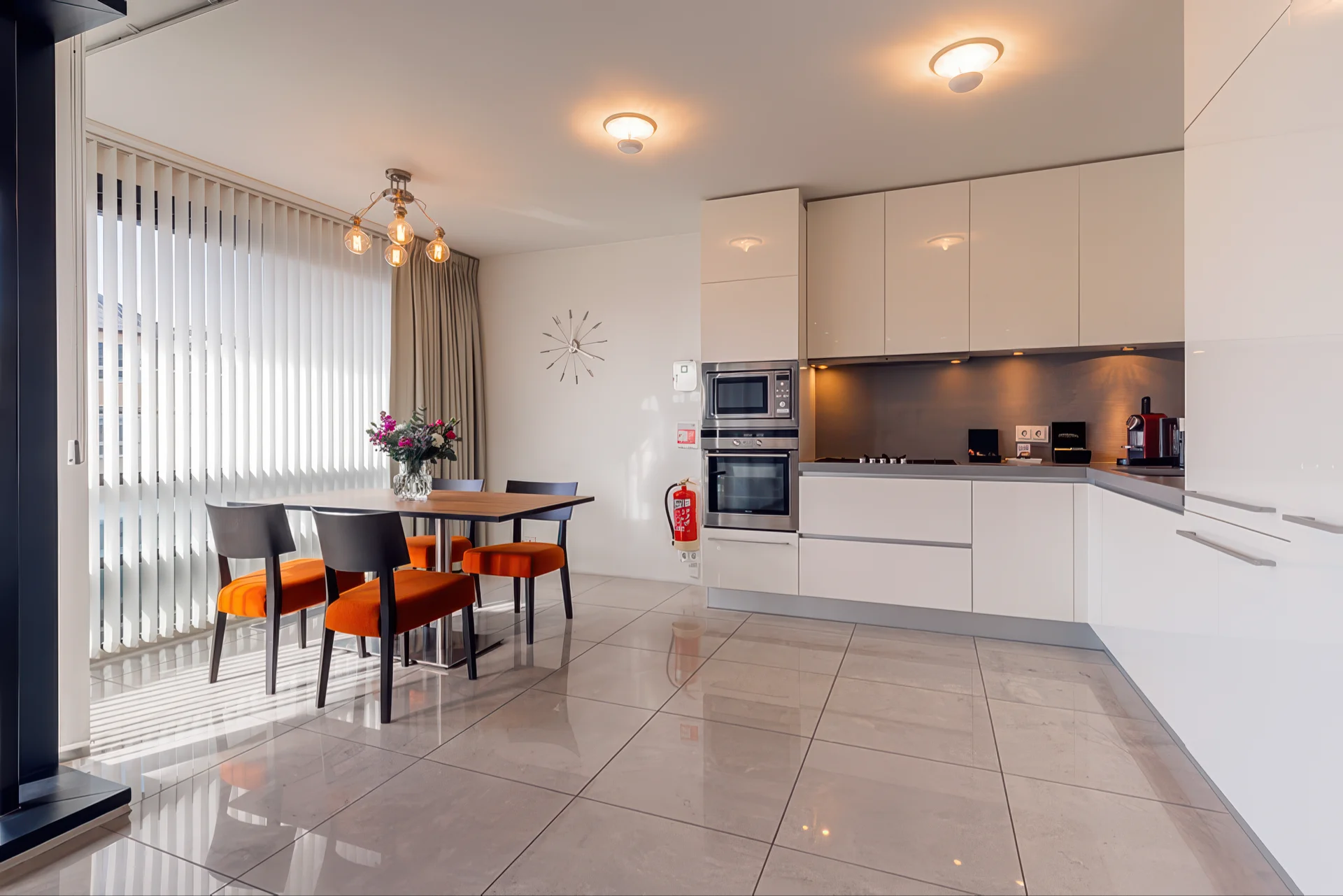 Luxury Iceland Geothermal Escape for Women 18 Black-Pearl-Reykjavik-diningroom-kitchen-standard-suite