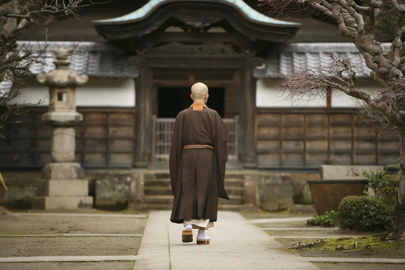 Buddhist monks japan