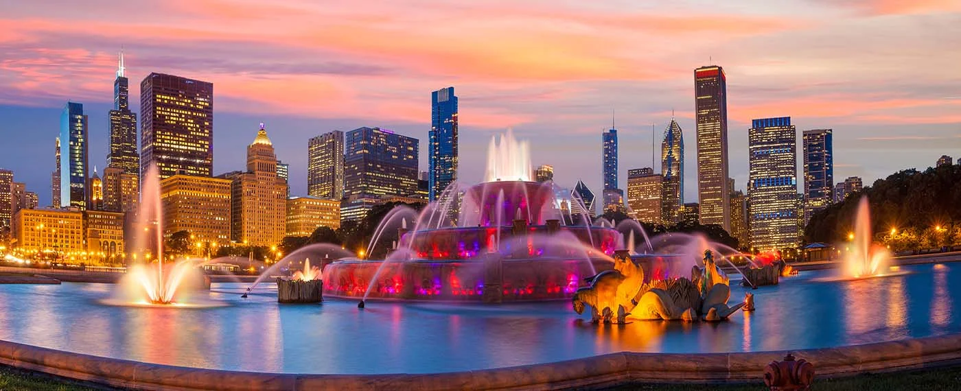 Chicago skyline panorama