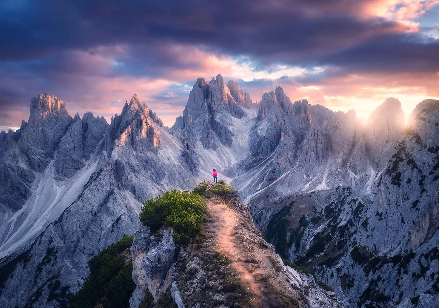 Dolomites Woman