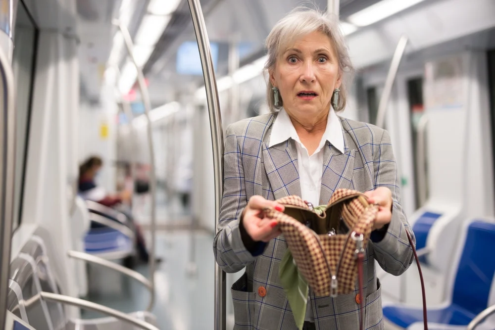 public transport safety for solo traveling women over 50