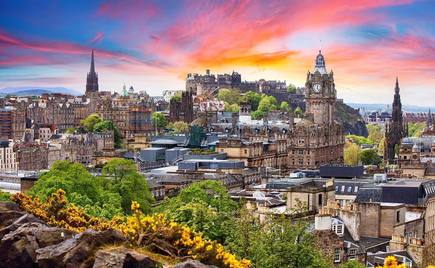 Edinburgh castle Scotland