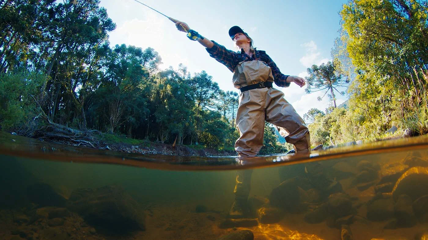 Fly Fishing Woman