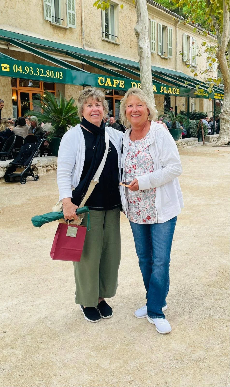 Women traveling together