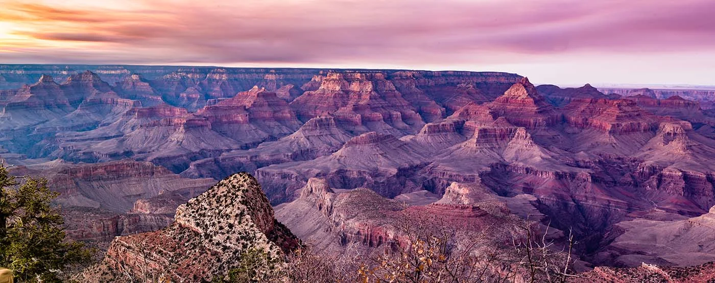 Grand Canyon South Rim Pano Footer