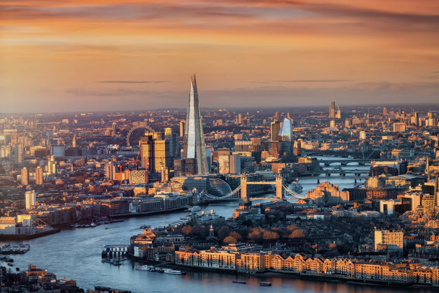London Skyline Dusk 1400 | Solo Travel For Women | Sisterhood Travels Group Tours