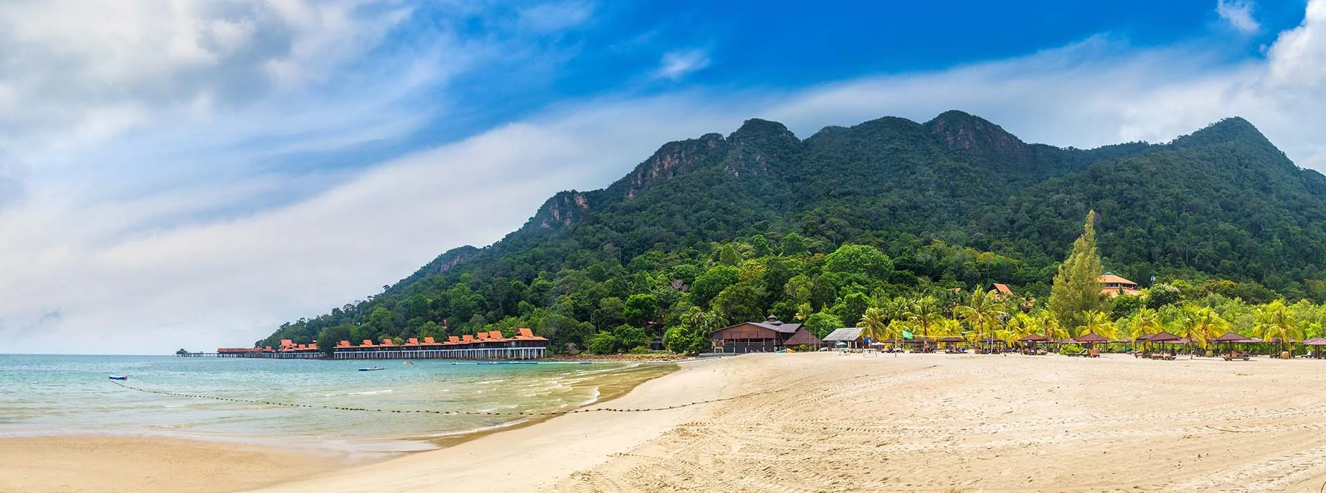 Malaysia island of langkawi beach