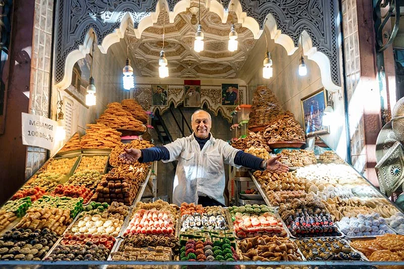 Marrakech souks food