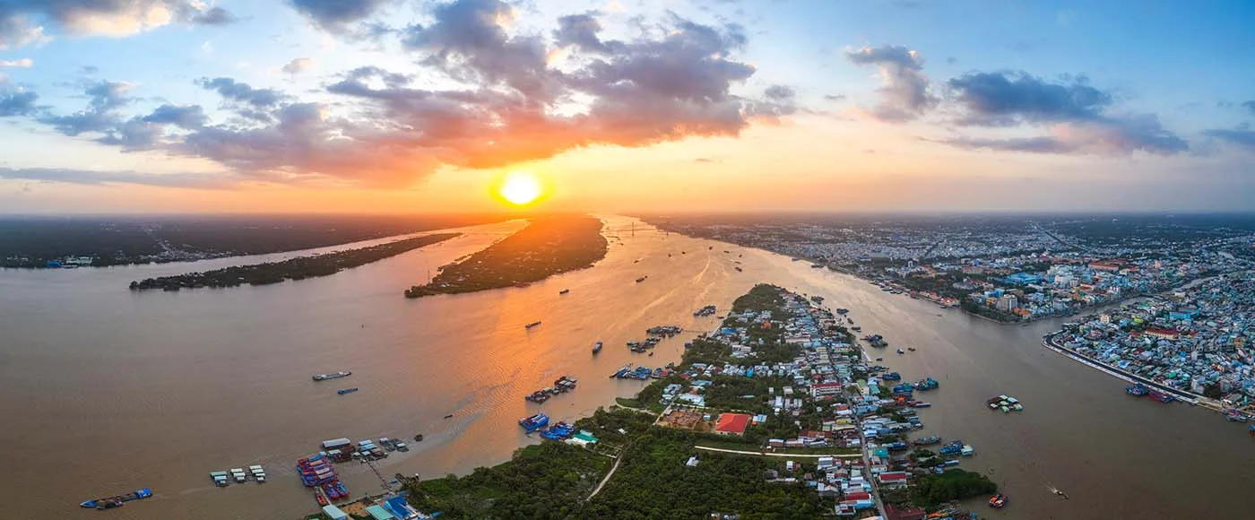 Mekong Delta Morning Pano