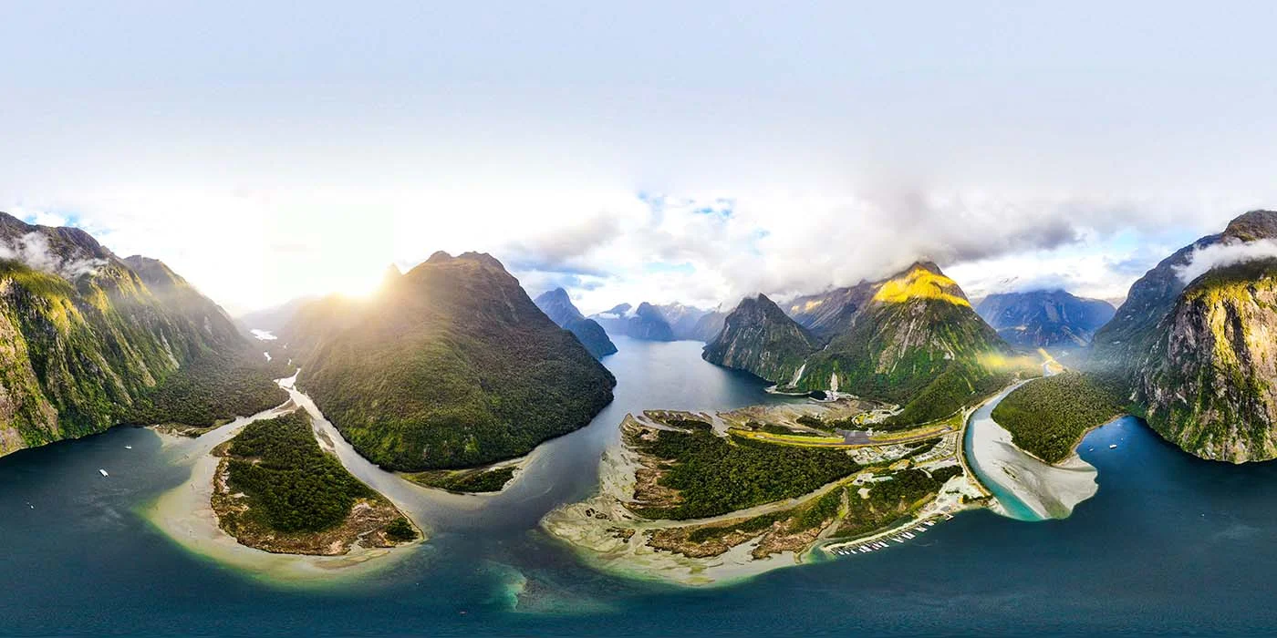 Milford Sound Drone