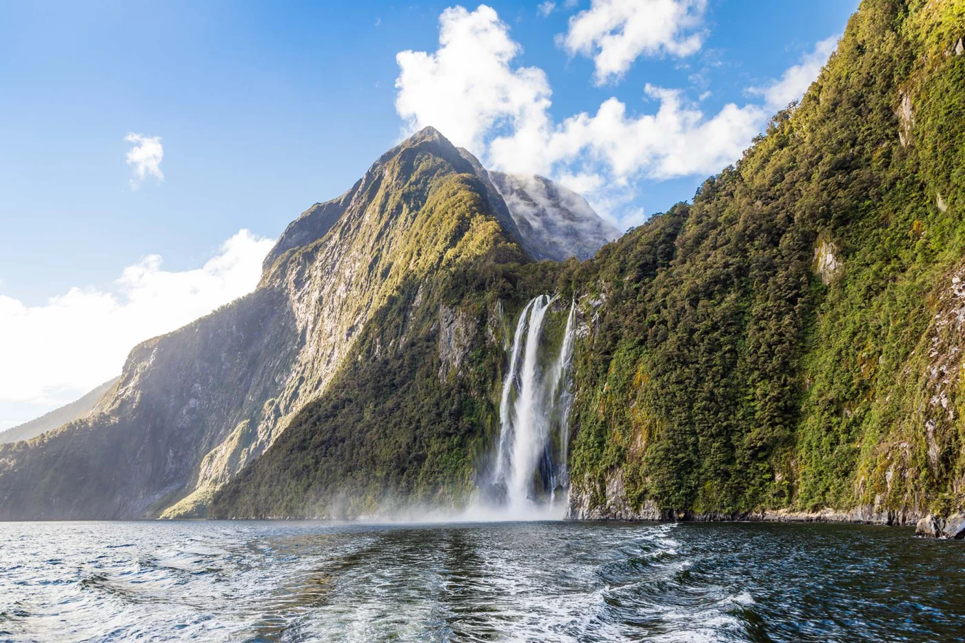 Milford Sound falls 1400 | Solo Travel For Women | Sisterhood Travels Group Tours