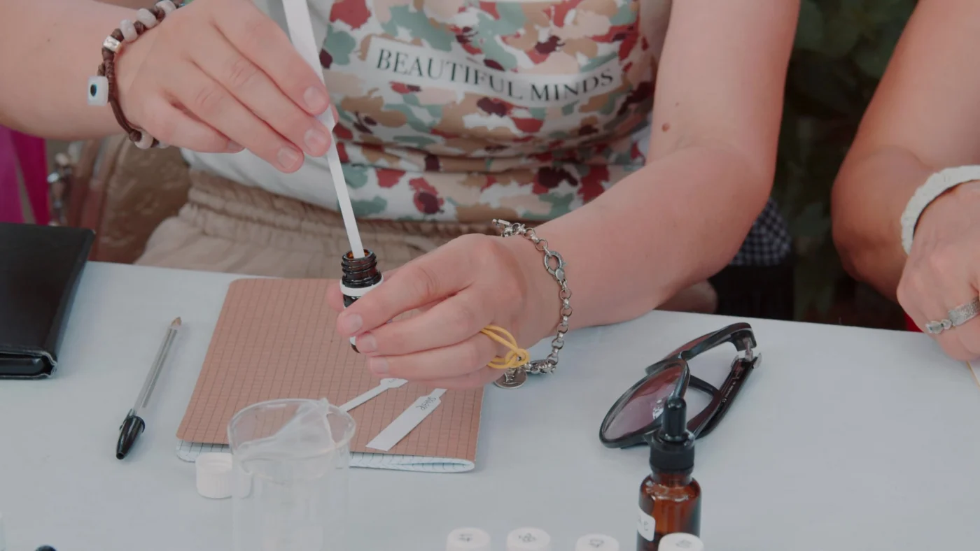 Perfumery Pipette and Blotter 1400 | Solo Travel For Women | Sisterhood Travels Group Tours