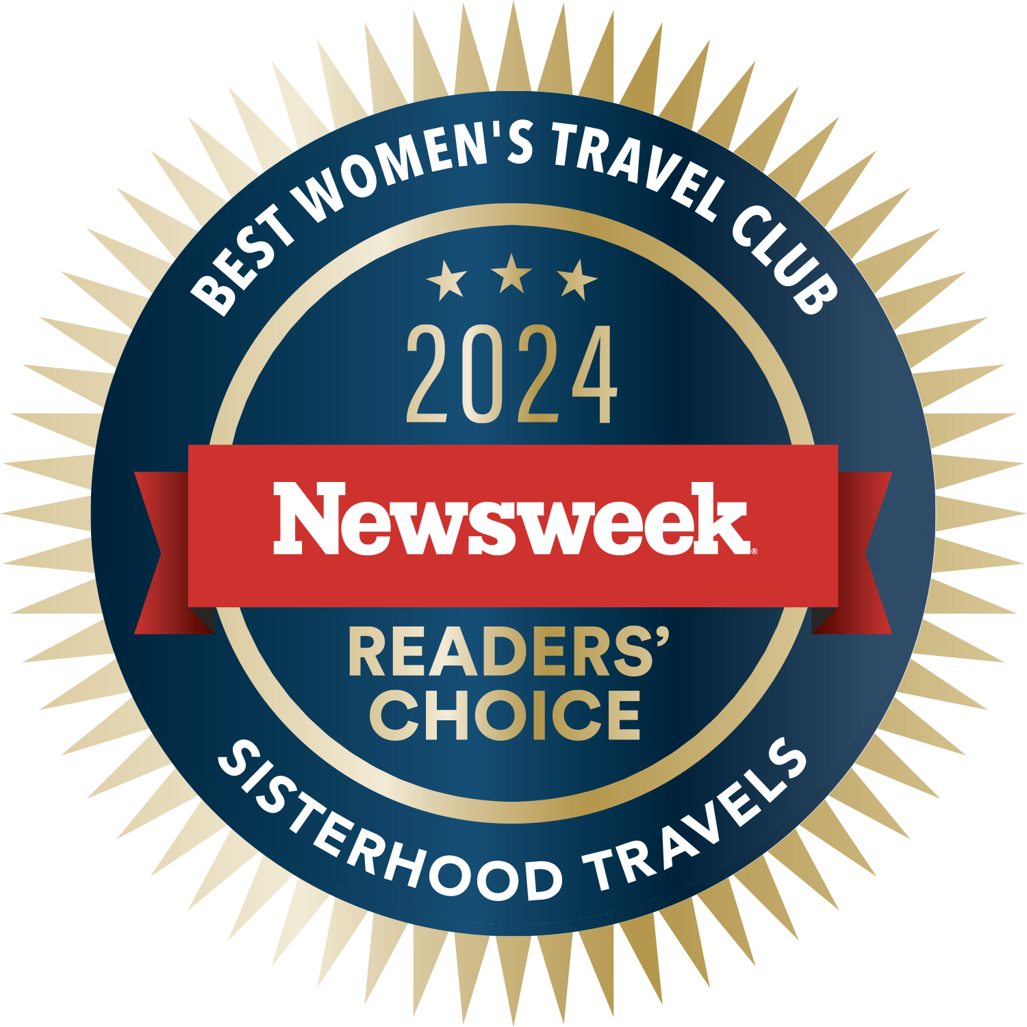 Newsweek Readers Choice Best Women's Travel Club