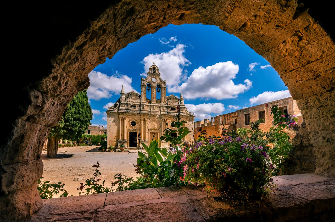 Sacred Monastery of Arkadi 1400 | Solo Travel For Women | Sisterhood Travels Group Tours