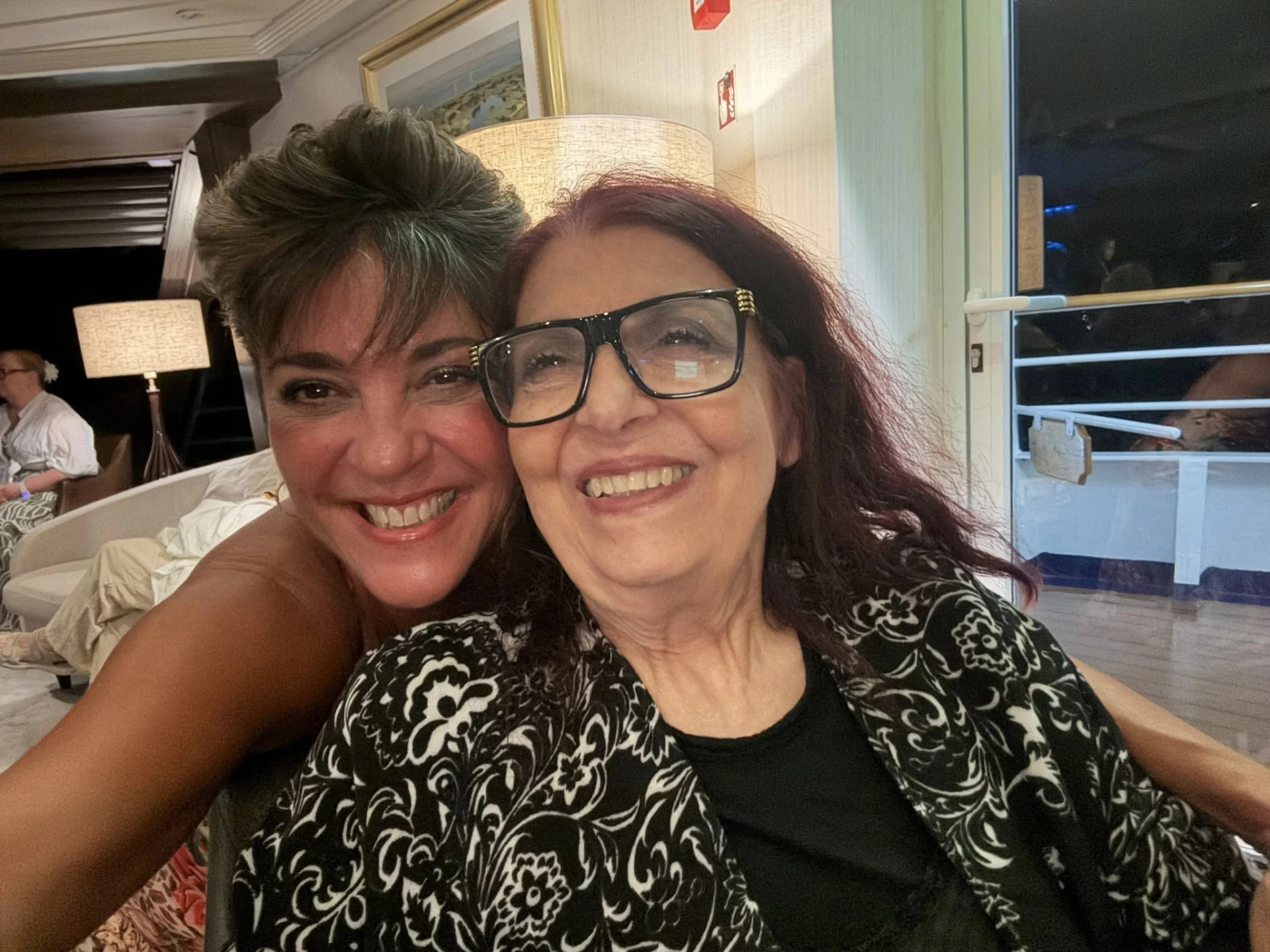 Women laughing