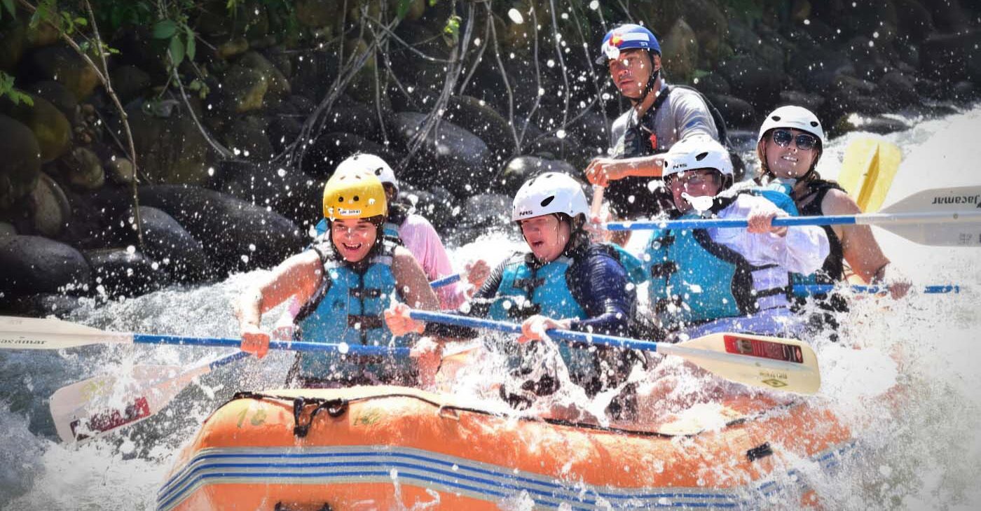 Sisterhood Travels Goes White water rafting