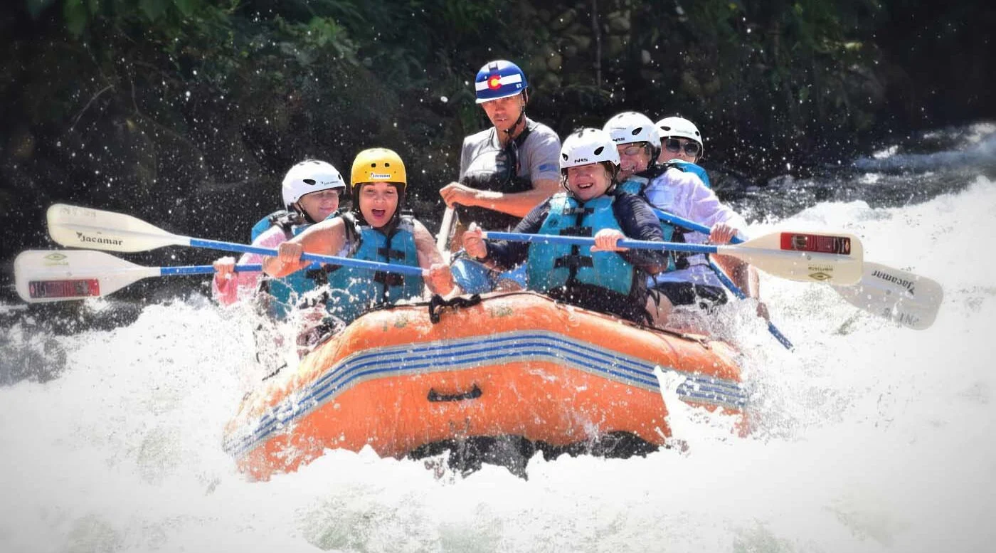 Sisterhood Travels Goes White water rafting