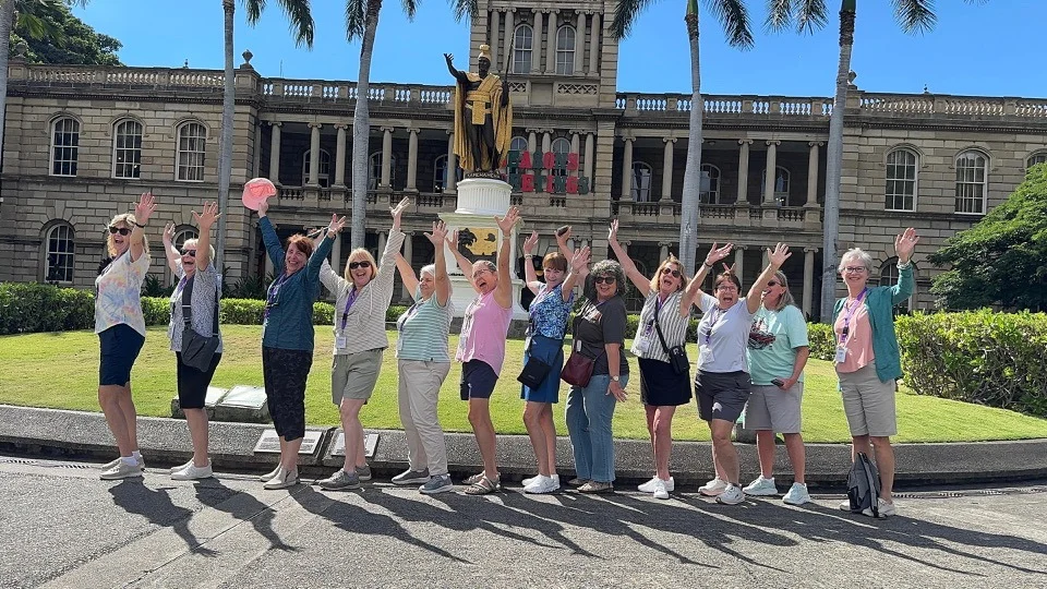 group travel etiquette for women over 50