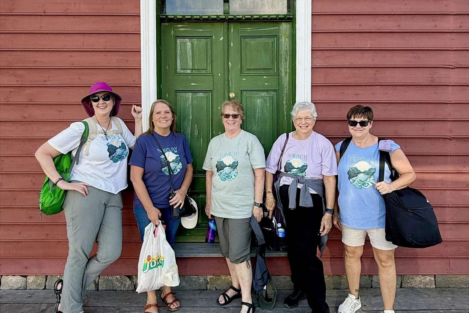 Group of women traveling on a women's only group tour with Sisterhood Travels
