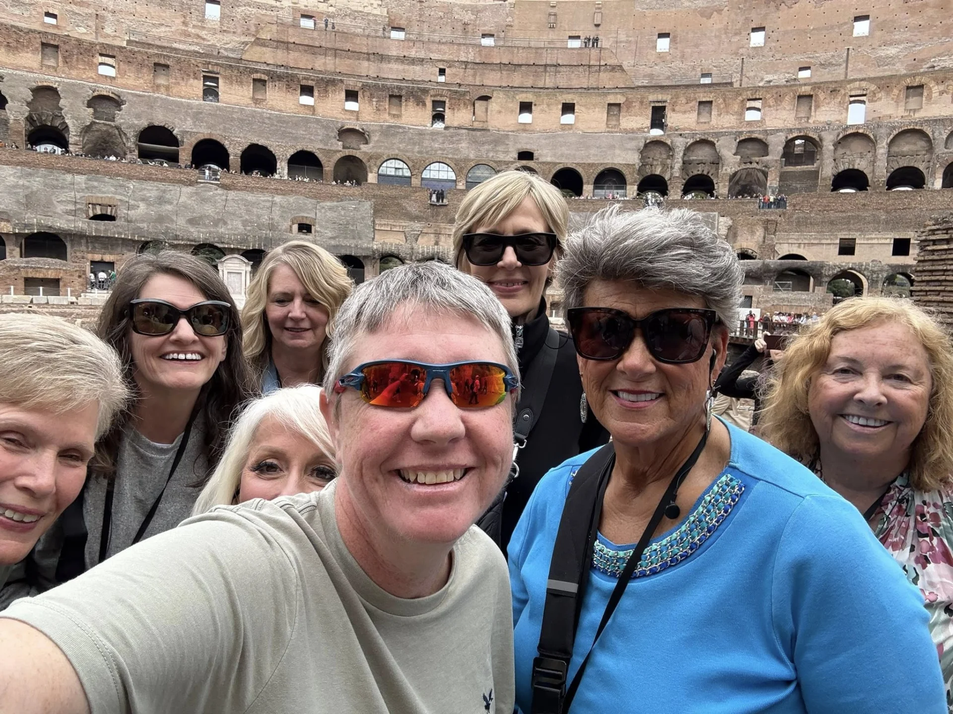 women on a sisterhood travels women's only trip