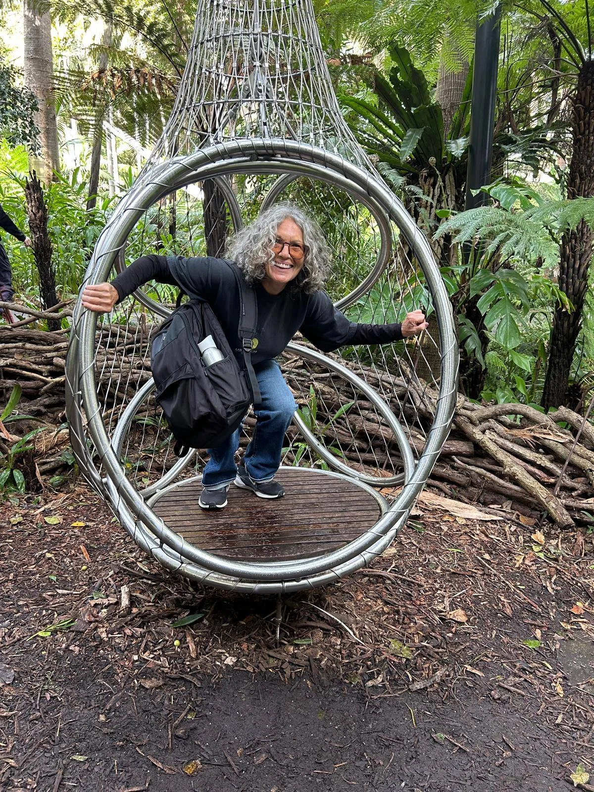 woman traveling the Pacific Northwest