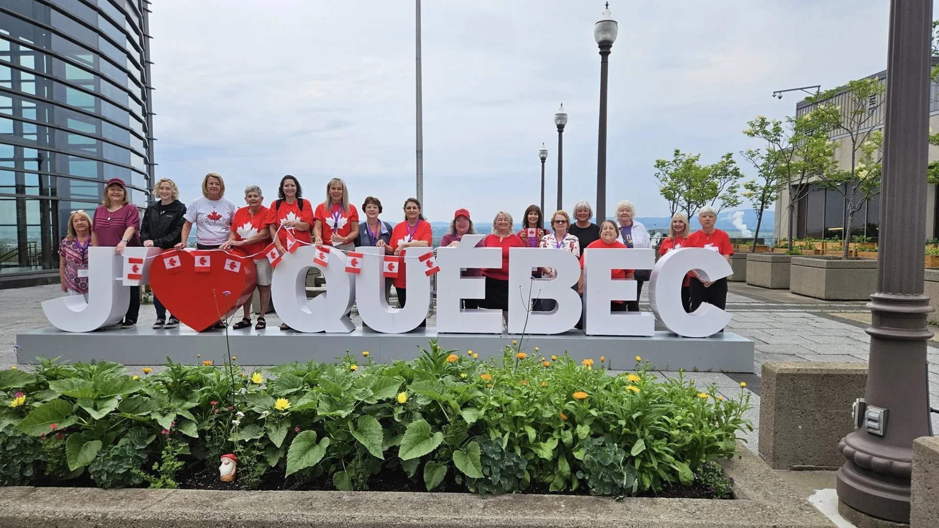 a women's only group tour in Canada