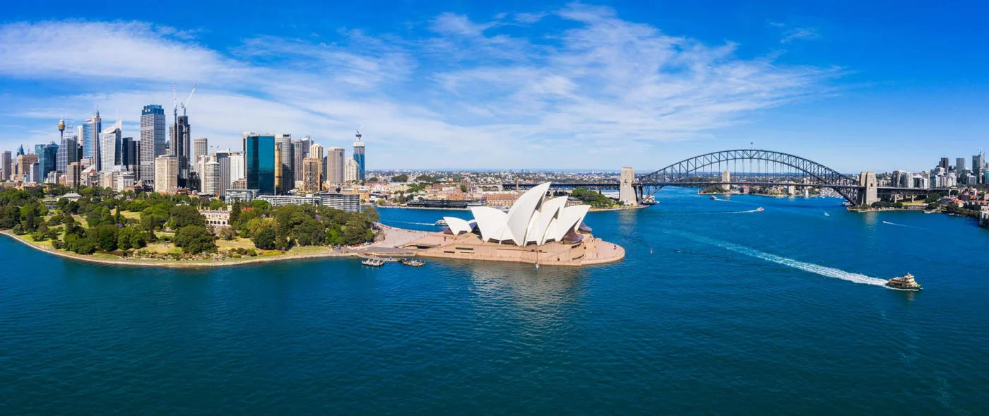Sydney Opera House pano 1400 | Solo Travel For Women | Sisterhood Travels Group Tours