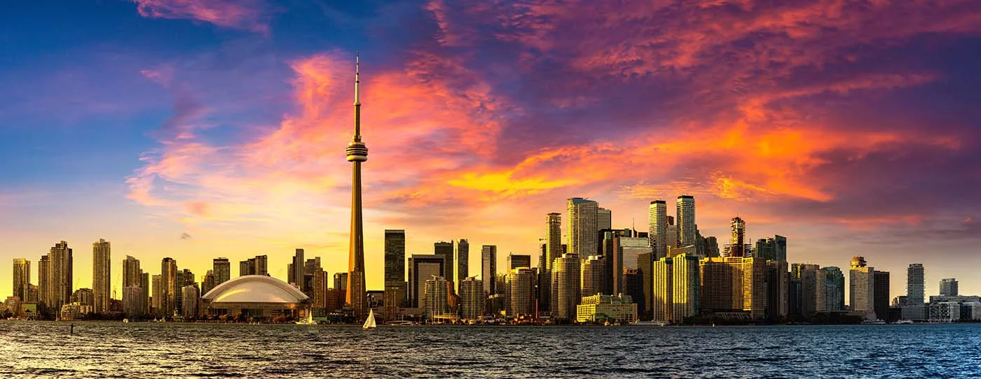 Toronto Sunset Pano