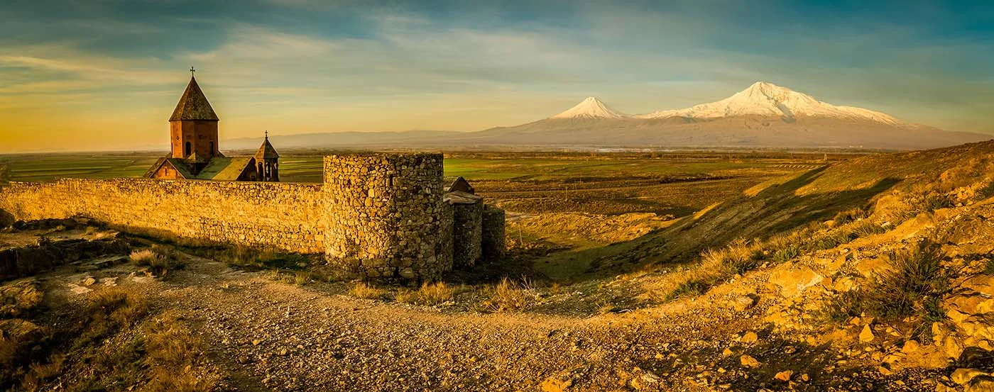 armenia khor virap monastery pano