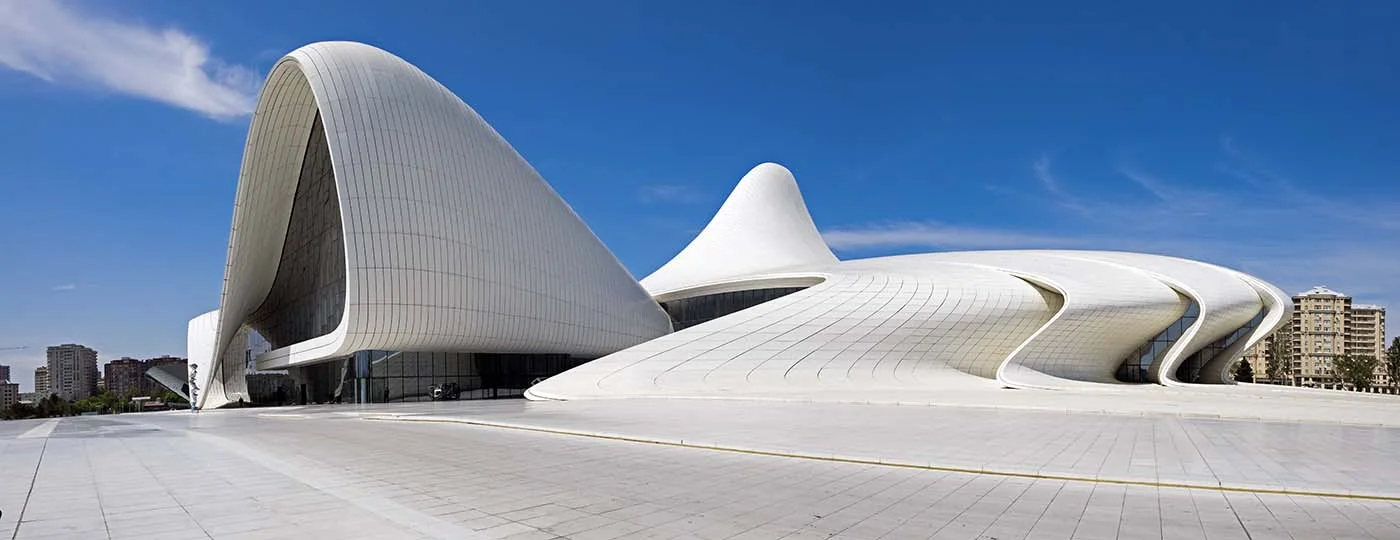 azerbaijan heydar aliyev center pano