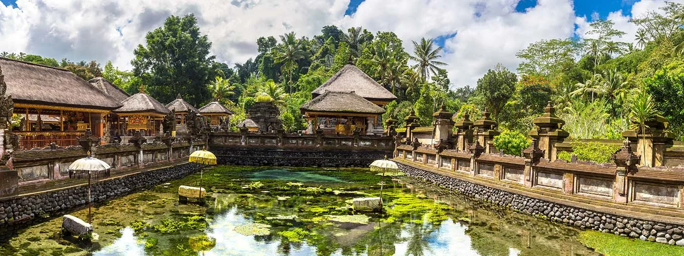 bali tirta water temple pano