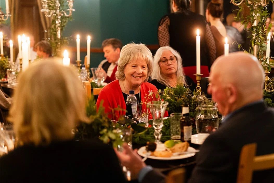 Sit at gary lewis's Table