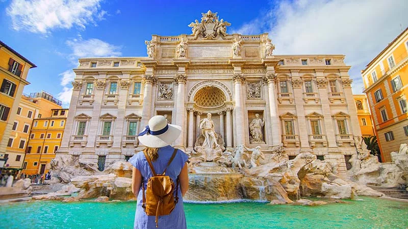 fountain di Trevi in Rome