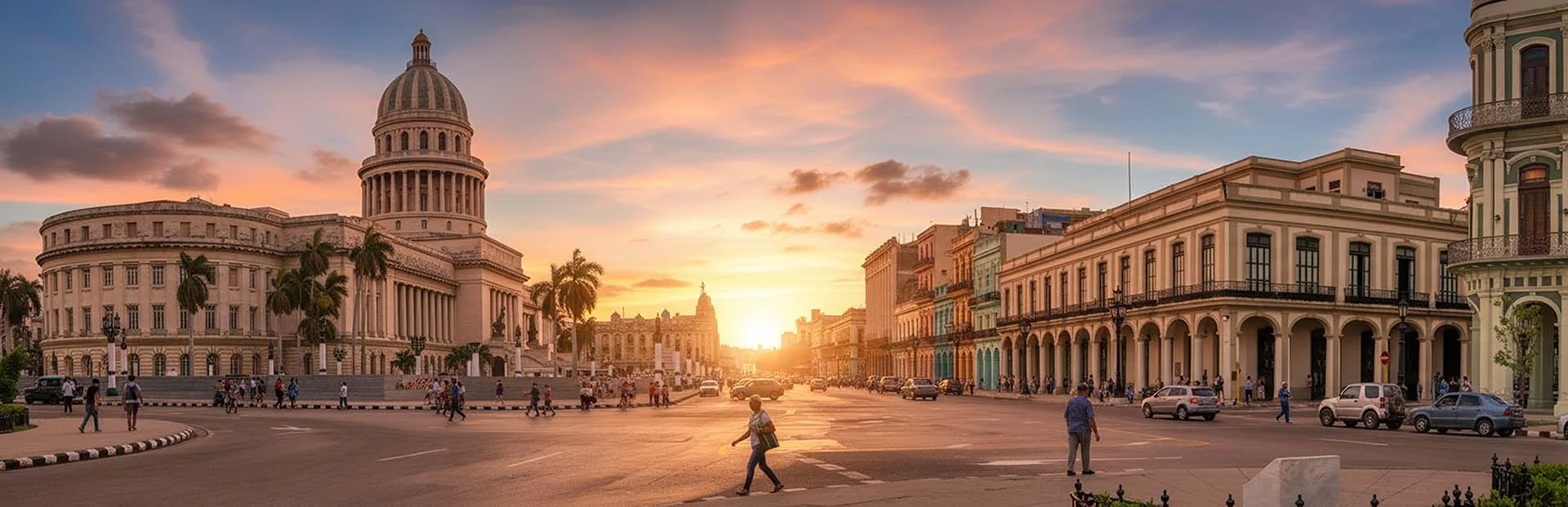 havana cuba sunset
