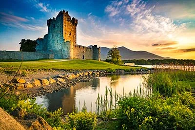 killarney ross castle ruin