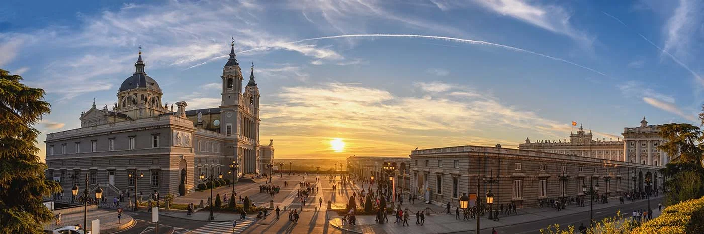 madrid skyline