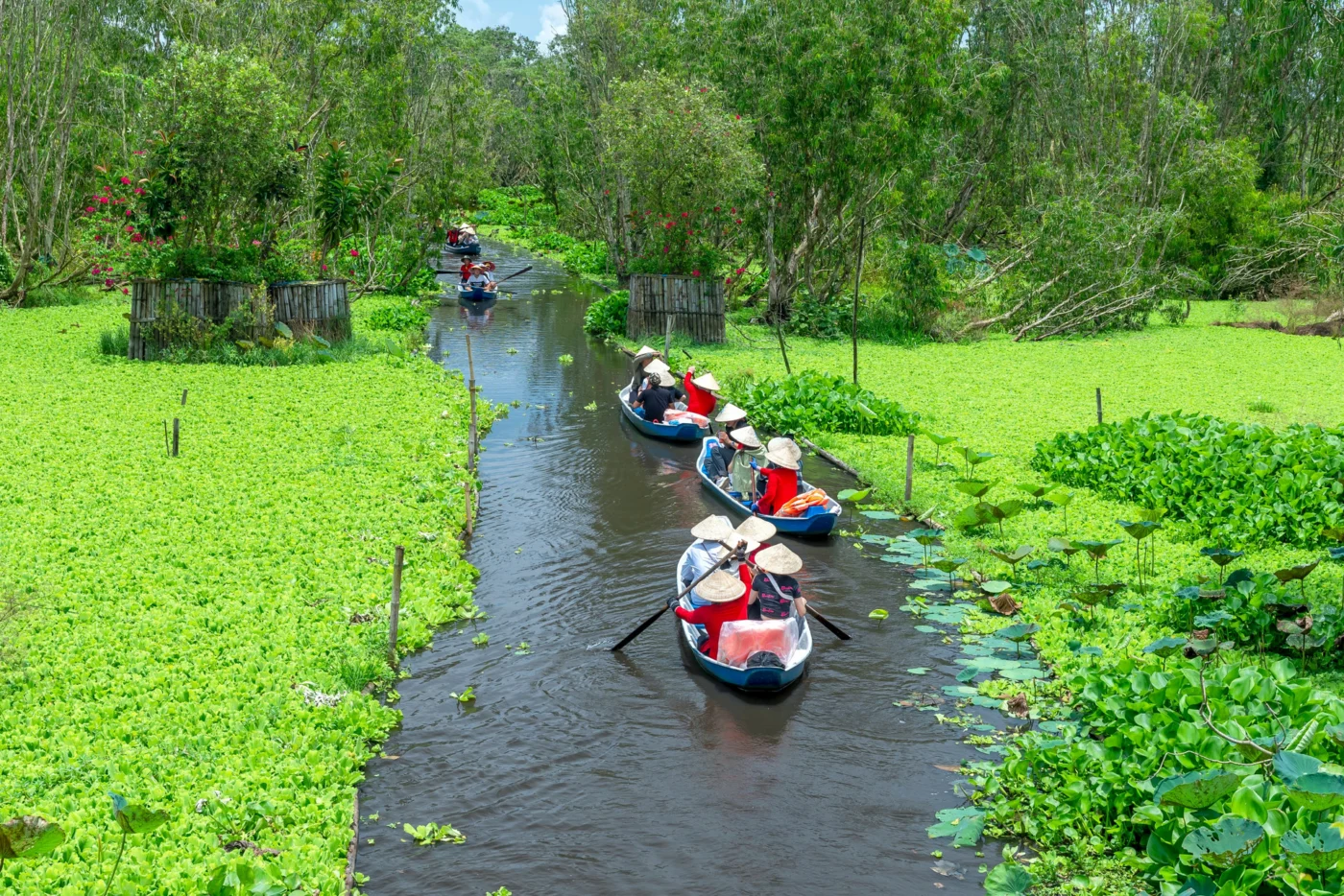 mekong delta boat tour 1400 | Solo Travel For Women | Sisterhood Travels Group Tours