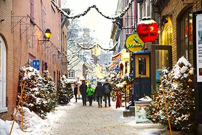 old quebec christmas