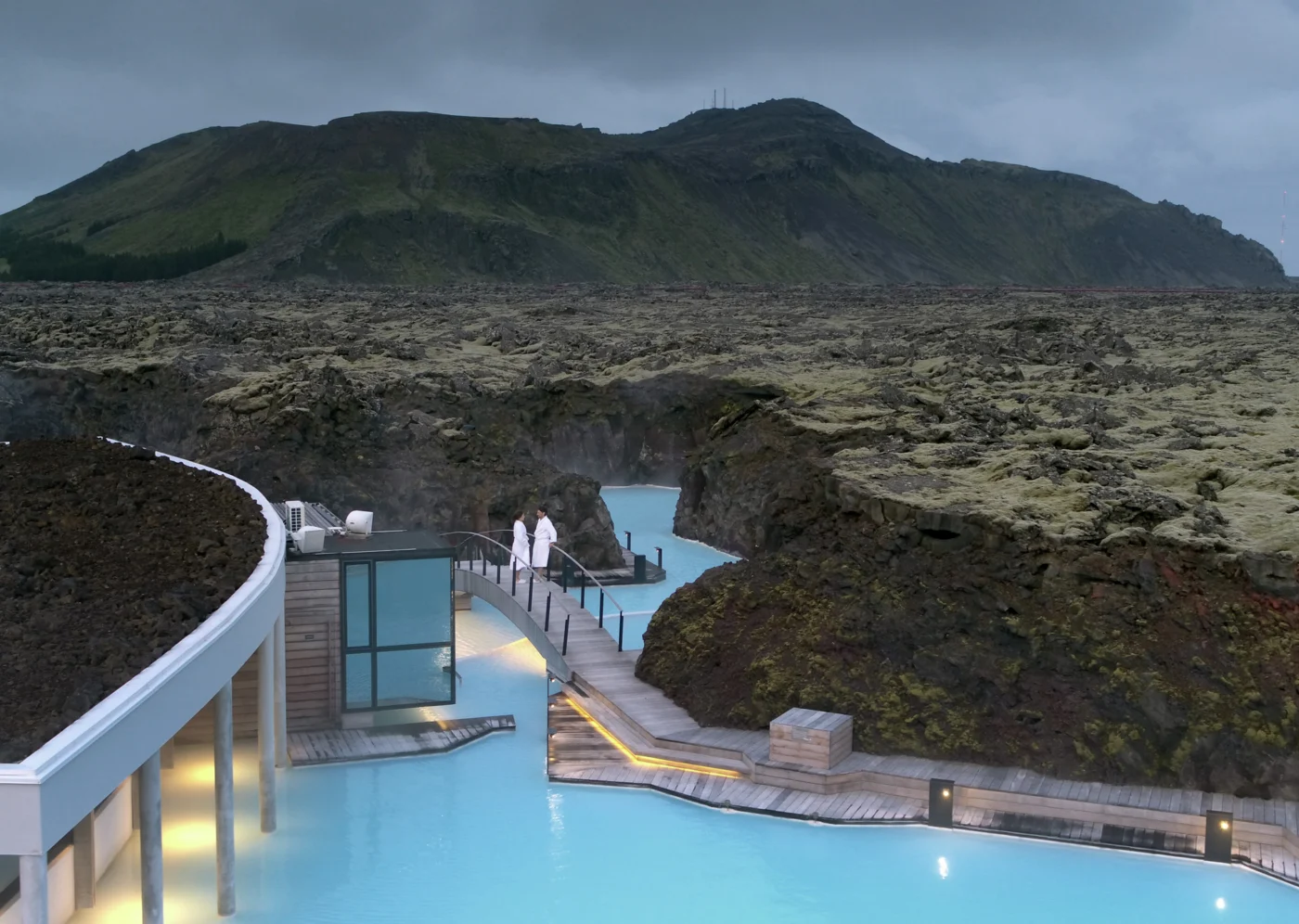 Luxury Iceland Geothermal Escape for Women 15 retreat aerial lava fields 1400 | Solo Travel For Women | Sisterhood Travels Group Tours