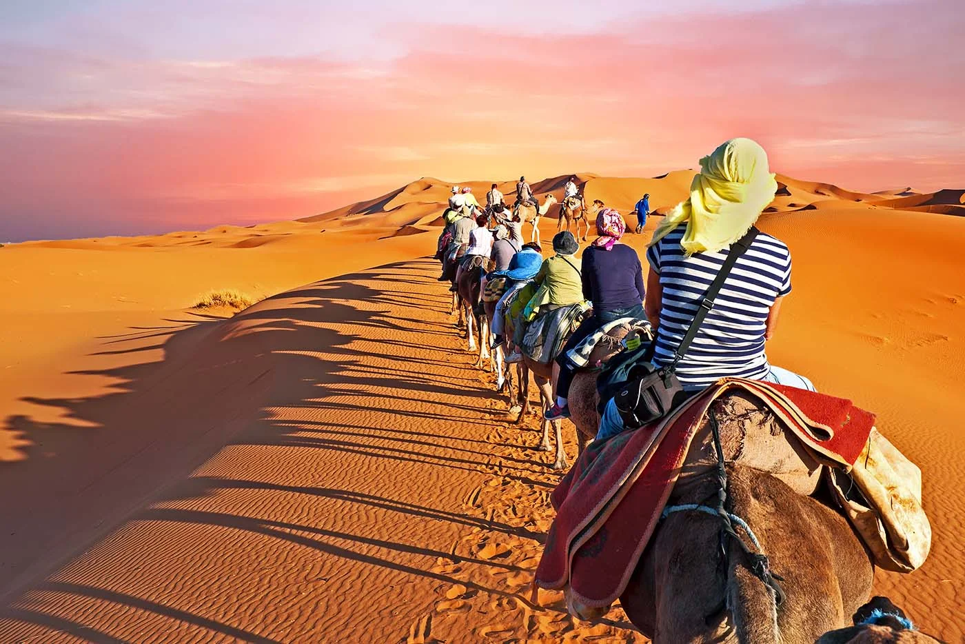 sahara desert camel riding