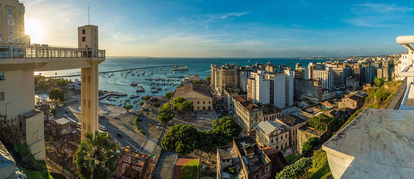 salvador brazil model market aerial view