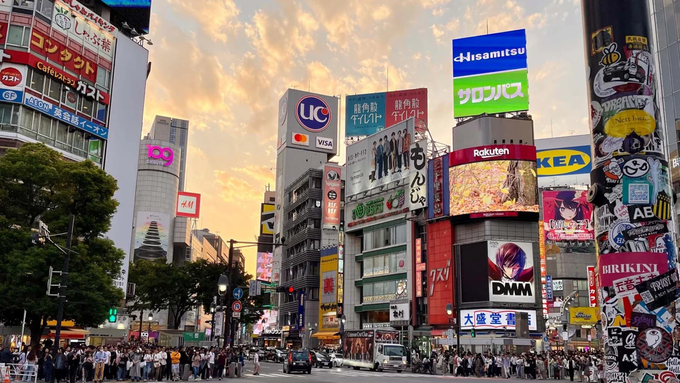 Heart of Japan 2028 9 shibuya tokyo street 1400 | Solo Travel For Women | Sisterhood Travels Group Tours