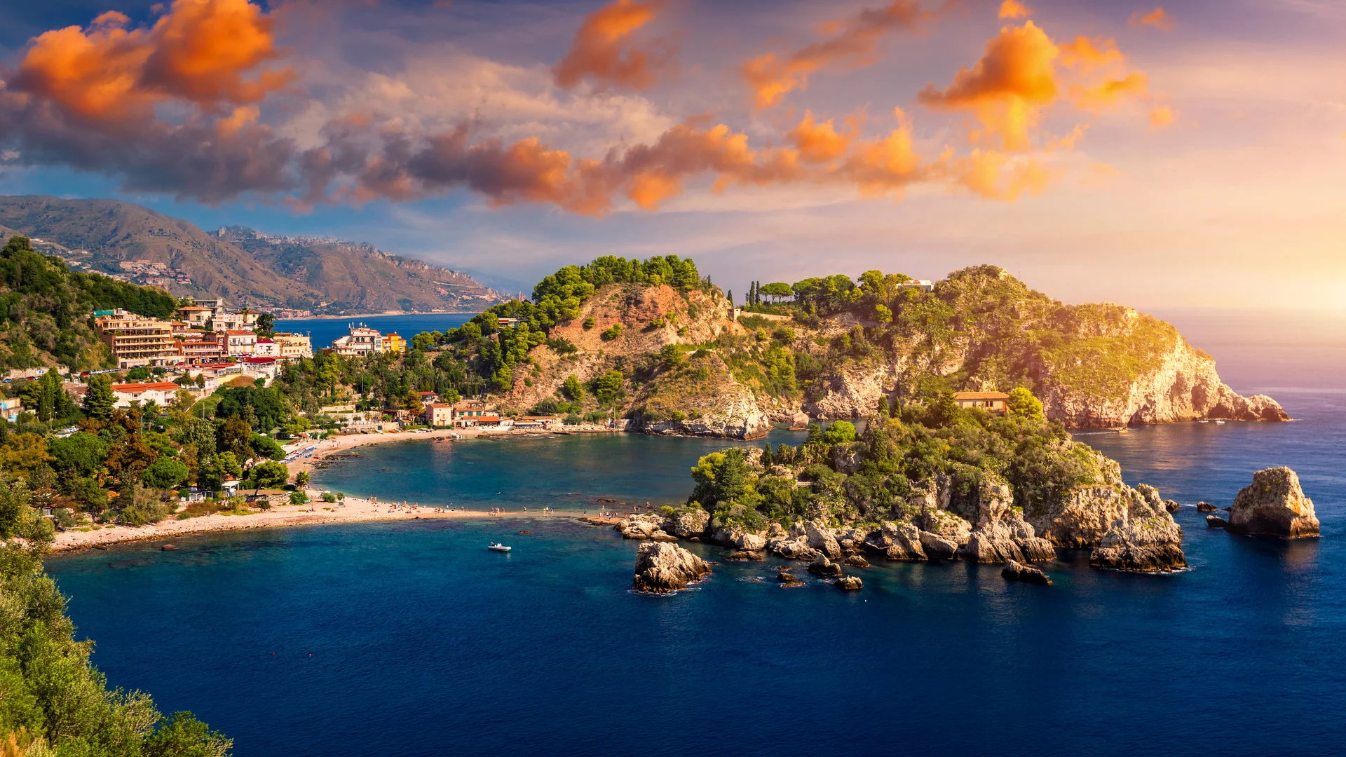 sicily sunset