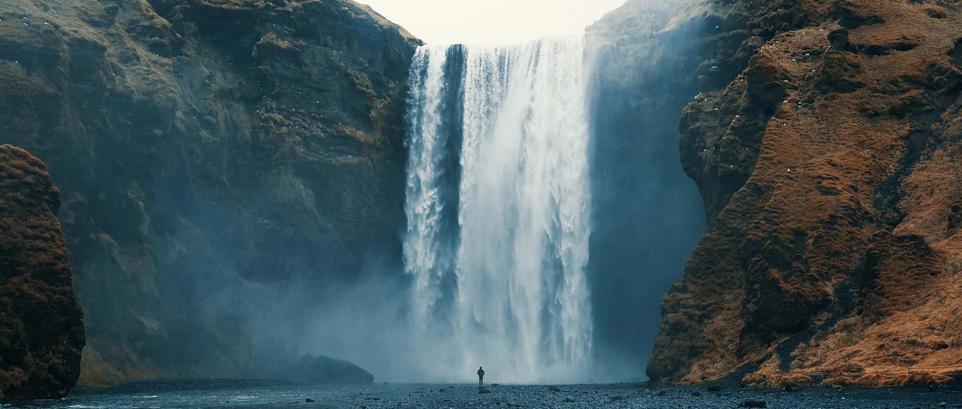 skógafoss waterfall