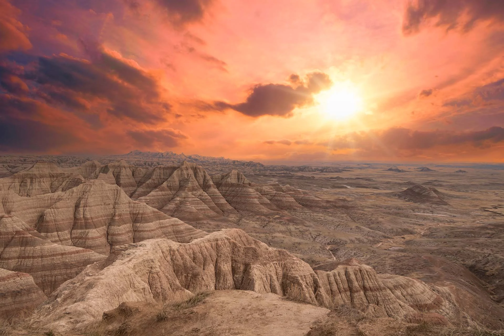 south dakota badlands